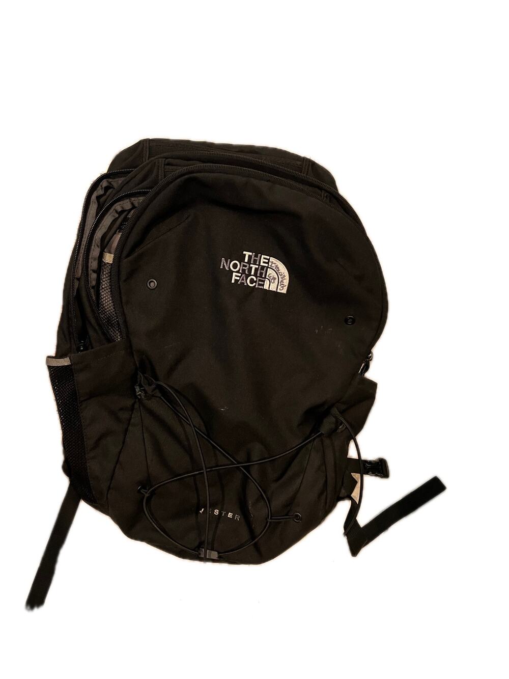 The North Face Jester Black Gray Backpack